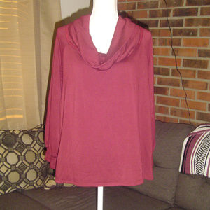 Caslon Cowl Neck Sweatshirt M